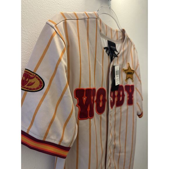 Disney Pixar Toy Story Woody Baseball Jersey — BoxLunch Exclusive Size: XS - Picture 4 of 5